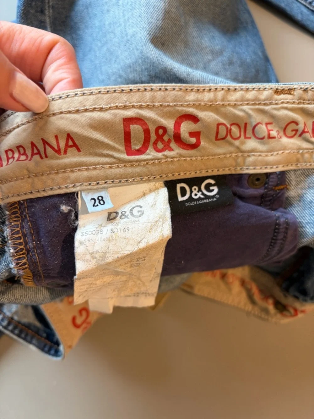 Dolce & Gabbana Light Wash Flare Jeans - Picture 4 of 6